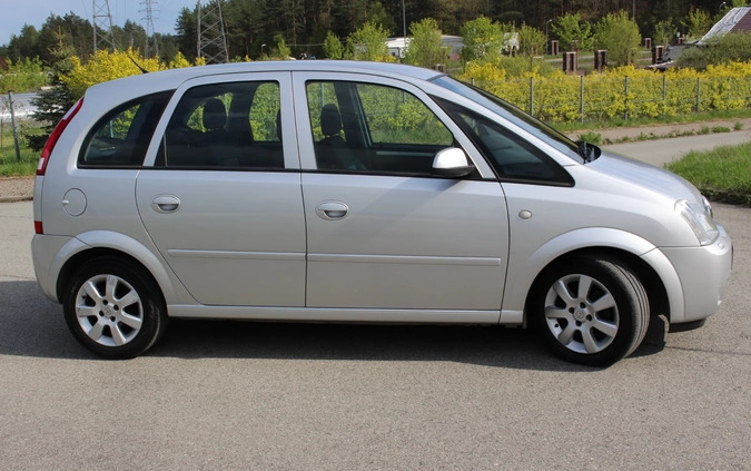 Opel Meriva cena 9999 przebieg: 168000, rok produkcji 2005 z Olsztyn małe 106